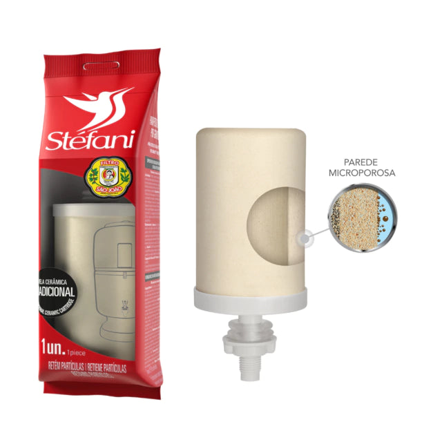 Filtro São João - 4 litros - 1 vela + 1 vela Tripla Ação