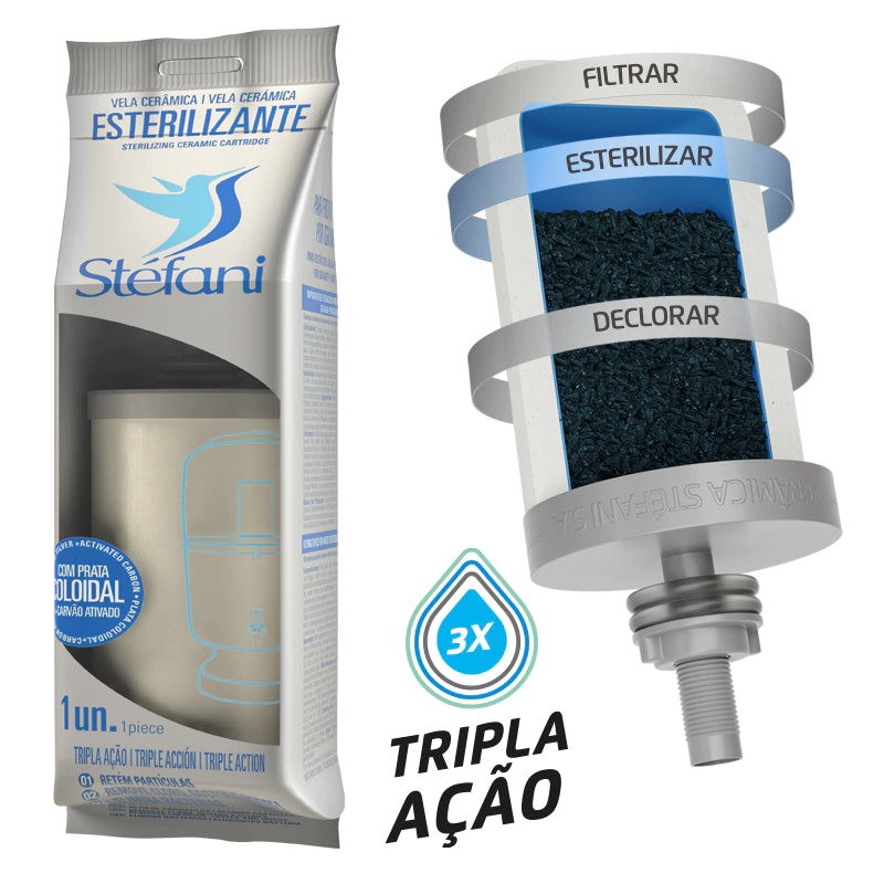 Filtro São João Classic - 5 litros - 1 vela - 1 boia